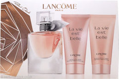 Set regalo Lancome La Vie Est Belle 30ml EDP + 50ml lozione corpo + 50ml gel doccia