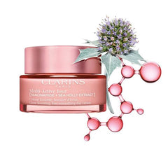 Clarins Multi-Active Crème Jour Éclat Anti-Rides Peaux Sèches 50ml