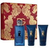 Dolce & Gabbana K Set Regalo Uomo 100ml EDP + Gel Doccia 50ml + Balsamo Dopobarba 50ml