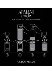 Giorgio Armani Armani Code EDT Ricarica per Uomo