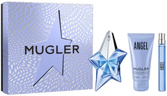 Thierry Mugler Angel Geschenkset 25ml nachfüllbarer EDP + 50ml Bodylotion + 10ml EDP Spray