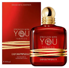 Giorgio Armani Stronger With You Tobacco EDP Spray per Uomo