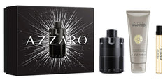 Set Azzaro The Most Wanted Intense 100ml EDP + 75ml Gel Doccia + 10ml EDP per Uomo