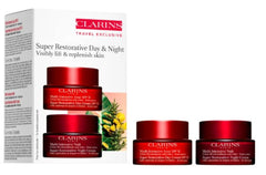 Set de Cremas de Día y Noche Super Restorative FPS 15 para Mujer de Clarins