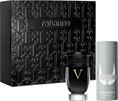 Estuche de regalo Invictus Victory de Paco Rabanne (100 ml de EDP + 150 ml de desodorante en aerosol)