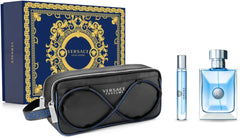 Versace Pour Homme 100ml EDT Geschenkset + 10ml Mini + Kulturtasche