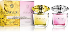 Versace Bright Crystal 30ml EDT + Yellow Diamond 30ml EDT Set Regalo