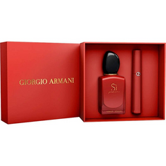 Giorgio Armani Si Passione Set 50ml EDP + Lip Maestro für Damen Geschenkset