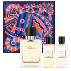 Hermes Terre d’Hermès 50ml EDT + 40ml Duschgel + 40ml Aftershave Lotion Herren Geschenkset