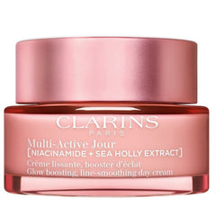 Clarins Multi-Active Glow Boosting, Linien glättende Tagescreme - Alle Hauttypen 50ml