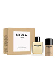 Burberry Hero 100ml EDT + 75ml Deo Stick für Herren Geschenkset