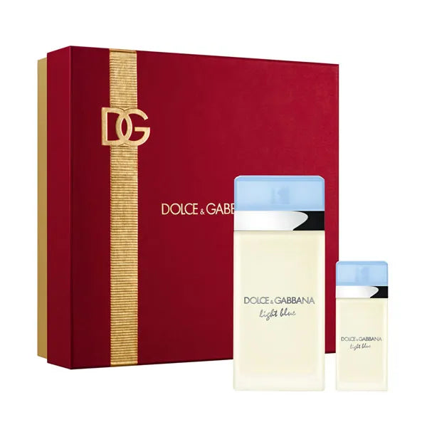Dolce &amp; Gabbana Light Blue 200 ml EDT + 25 ml EDT para mujer Set de regalo