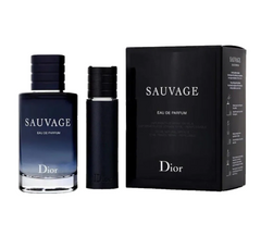 Dior Sauvage 100ml EDP + 10ml Travel Spray for Men Gift Set
