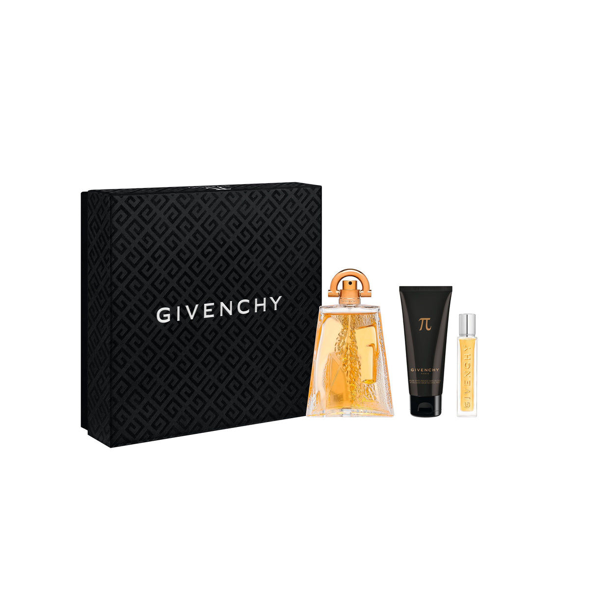Givenchy Pi 100ml EDT + 75ml Aftershave Balsam + 12,5 ml Mini Geschenkset für Herren