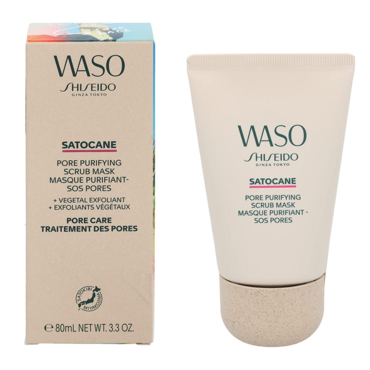 Shiseido Waso Satocane Maschera Scrub Purificante Pori