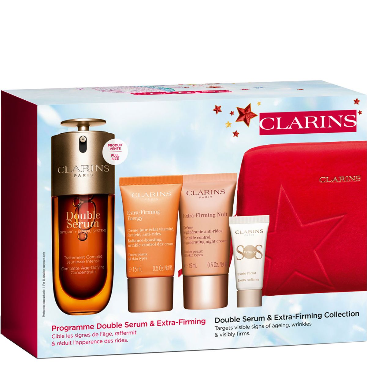 Estuche de regalo Clarins Double Serum &amp; Extra-Firming Collection