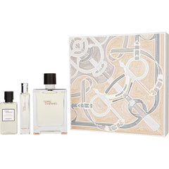 Hermes Terre d'Hermes 100ml EDT + 40ml Gel Doccia + Mini EDT da 15ml Set Regalo Uomo