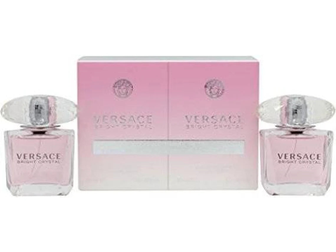 Versace Bright Crystal 30ml EDT x 2 für Damen Exklusives Reise-Set