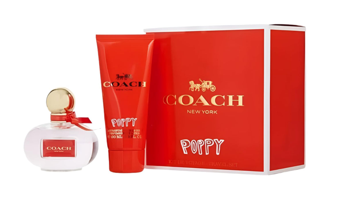 Set regalo Coach Poppy 100ml EDP + 100ml Lozione Corpo per donna