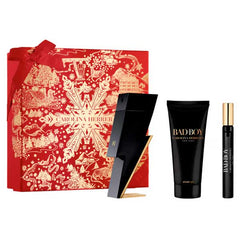 Set regalo Carolina Herrera Bad Boy 100ml EDT + 100ml Gel Doccia + 10ml Mini per uomo