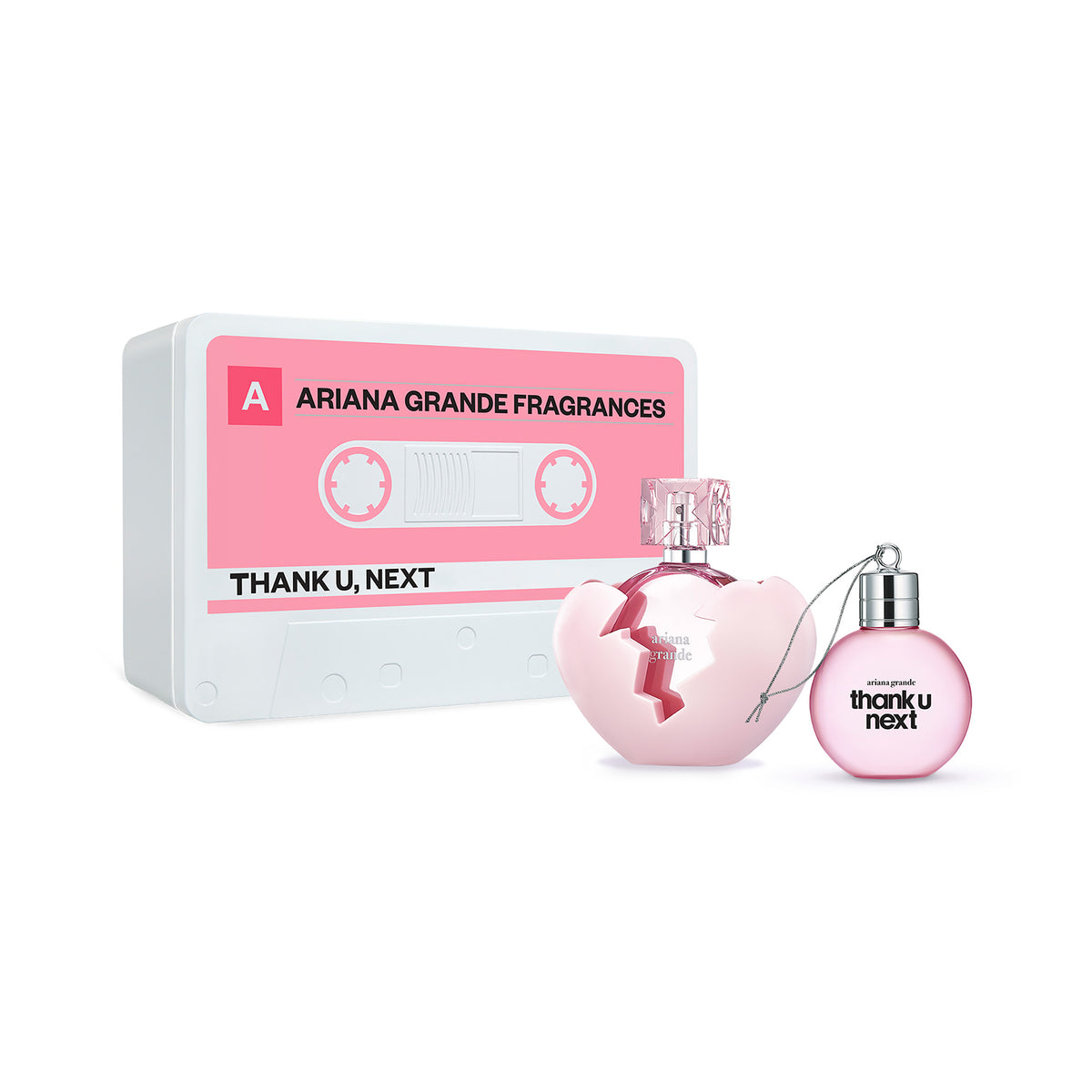 Ariana Grande Thank U Next Coffret Cadeau 30ml EDP & Gel Douche Boule de Noël 2023
