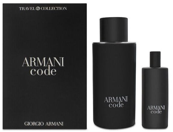 Armani Code Pour Homme 125ml EDT + 15ml EDT per Uomo Set Regalo