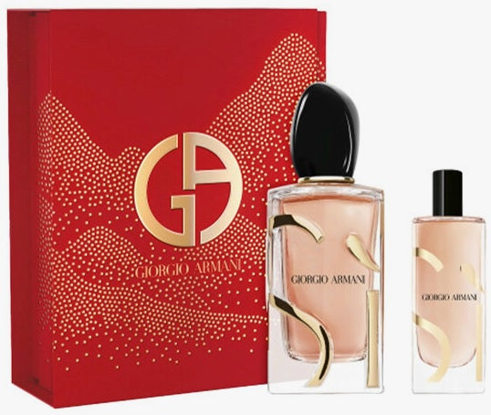 Giorgio Armani Si Intense 100 ml EDP + 15 ml EDP para mujer Set de regalo