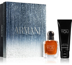 Giorgio Armani Stronger With You Intensely - Set de 50 ml de EDP + 75 ml de gel de ducha para hombre