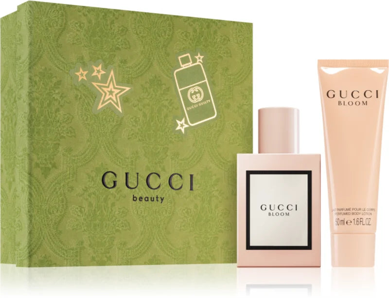 Coffret Cadeau Gucci Bloom 50ml EDP + Lait Corporel 50ml