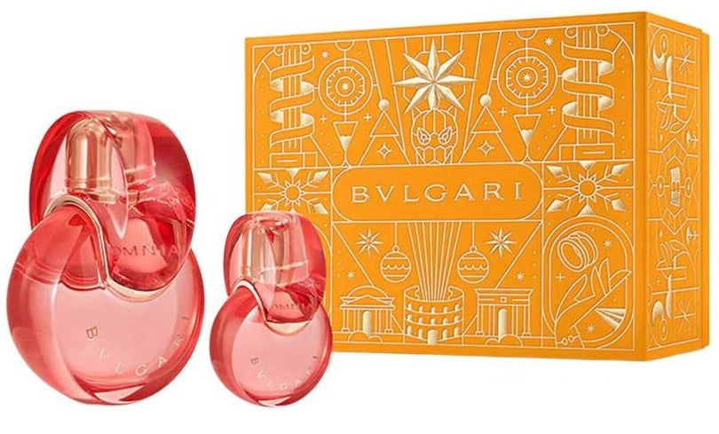 Bvlgari Omnia Coral 100ml EDT + 15ml EDT Mini für Damen Geschenkset