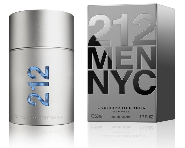 Carolina Herrera 212 Men NYC EDT Spray per Uomo