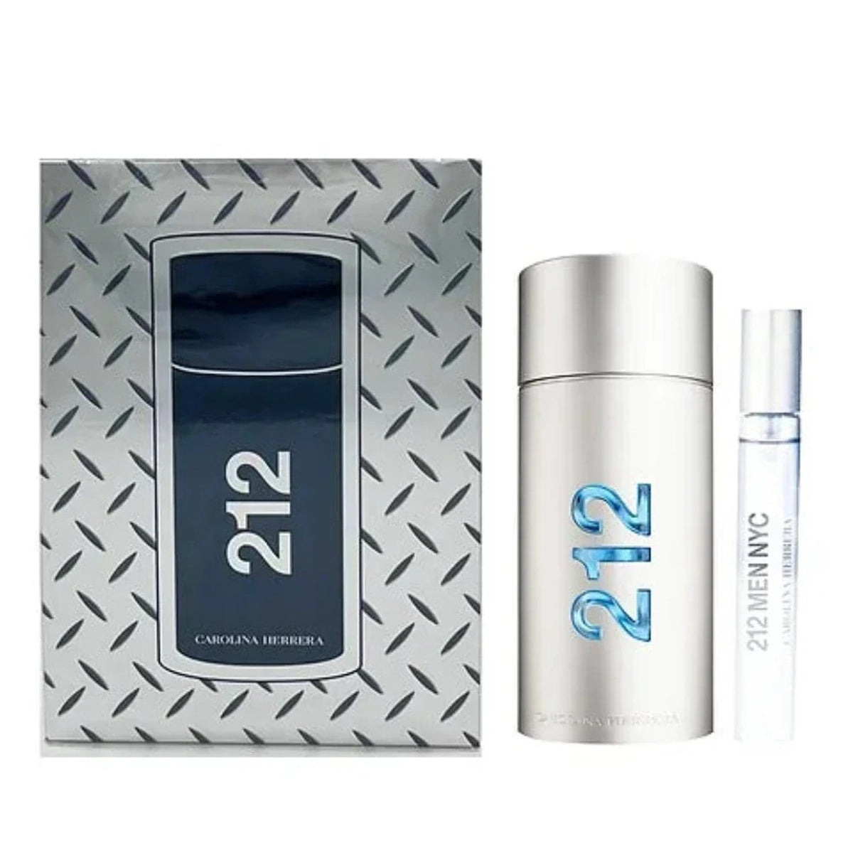 Set regalo Carolina Herrera 212 Men 100ml EDT + 10ml EDT Mini per uomo