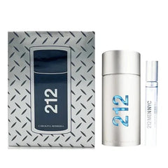 Set regalo Carolina Herrera 212 Men 100ml EDT + 10ml EDT Mini per uomo