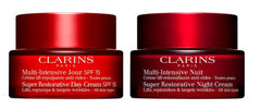 Set de Cremas de Día y Noche Super Restorative FPS 15 para Mujer de Clarins