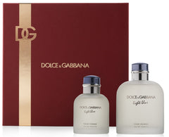 Coffret Cadeau Dolce & Gabbana Light Blue 200ml EDT + 75ml EDT pour Homme