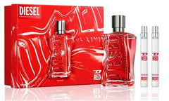 Diesel D Red Set 100ml EDP + 2 x 10ml EDP Set Regalo Unisex