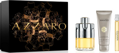 Set Regalo Azzaro Wanted 100ml EDT Spray + Mini 10ml + 75ml Gel Doccia