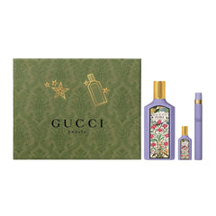 Gucci Flora Gorgeous Magnolia Set de regalo 100 ml EDP + 10 ml Vaporizador + Mini