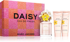 Coffret Cadeau Marc Jacobs Daisy Eau So Fresh EDT 75ml + Lait Corps 75ml + Gel Douche 75ml pour Femme