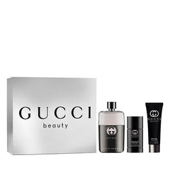 Gucci Guilty Pour Homme 90 ml EDT + 50 ml Gel de ducha + 70 g Desodorante para hombre Set de regalo