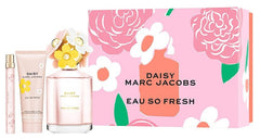 Marc Jacobs Daisy Eau So Fresh 125ml EDT + 75ml Lozione Corpo + 10ml EDT per Donna Set Regalo