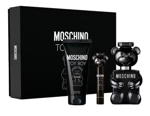 Moschino Toy Boy 100ml EDP + 100ml Gel Corpo + 10ml EDP per Uomo Set Regalo