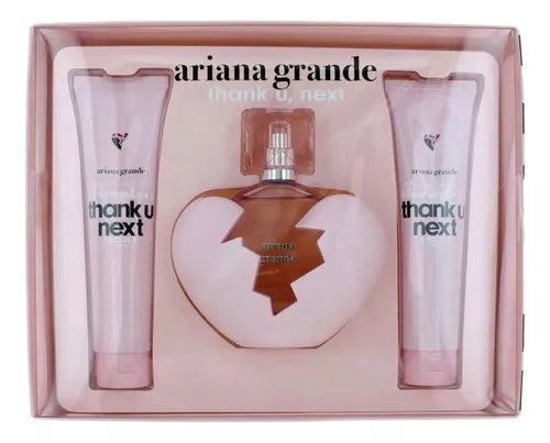 Ariana Grande Thank U Next Coffret Cadeau EDP 100ml + Gel Douche 100ml + Soufflé Corps 100ml