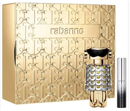 Set de regalo Paco Rabanne Fame EDP 50 ml + Máscara de pestañas para mujer