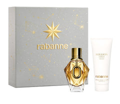 Paco Rabanne Million Gold 50ml EDP + 100ml Lozione Corpo Set Regalo per Donna