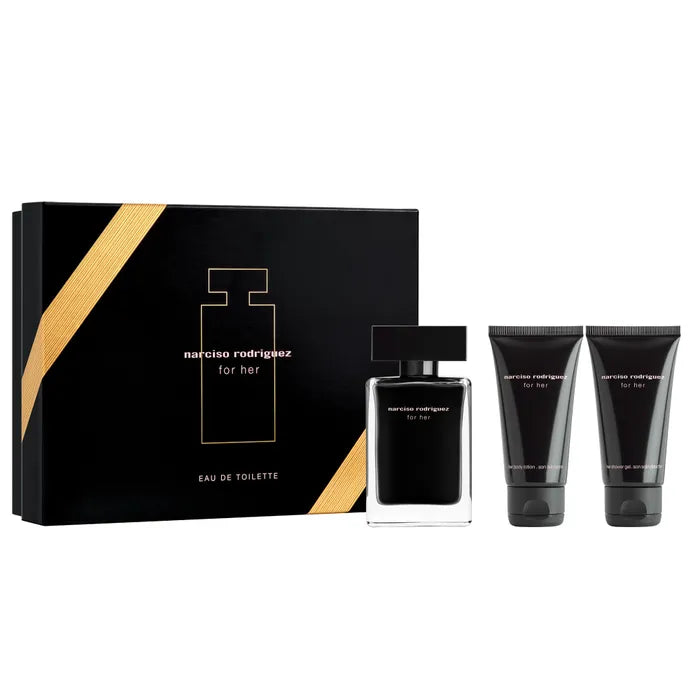 Narciso Rodriguez for Her 50ml EDT + 50ml Gel Doccia + 50ml Lozione Corpo