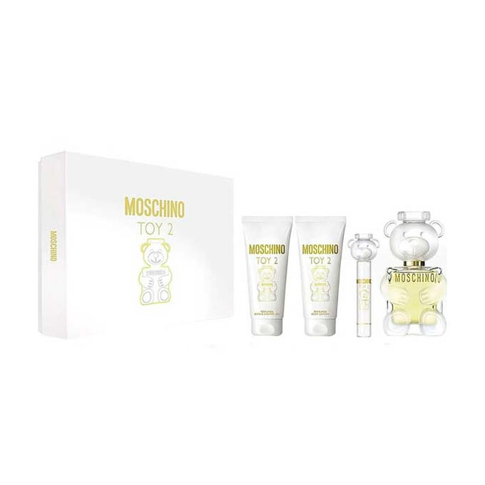 Moschino Toy 2 Set de regalo 100 ml EDP + 100 ml Gel de ducha + 100 ml Loción corporal + Mini