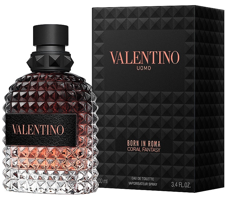 Valentino Uomo Born in Roma Coral Fantasy EDT Spray für Herren
