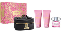 Versace Bright Crystal 90ml EDT + 100ml Bodylotion + 100ml Duschgel + Tasche Damengeschenkset