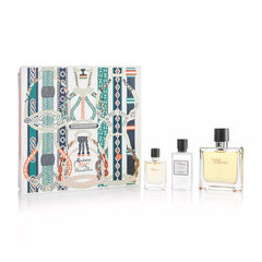 Terre d'Hermes Set de regalo para hombre 75 ml de perfume puro + 40 ml de loción para después del afeitado + Mini